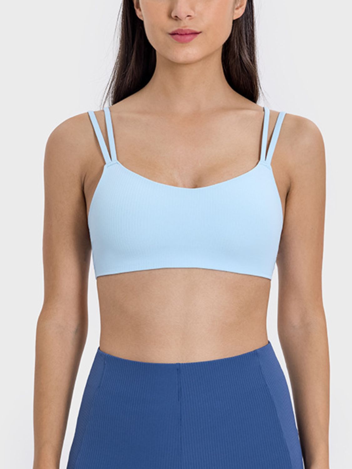 Millennia Scoop Neck Double Strap Active Cami - GirlyBayActivewearMillennia Scoop Neck Double Strap Active Cami1001007148062404Light BlueGirlyBayMillennia Scoop Neck Double Strap Active Cami