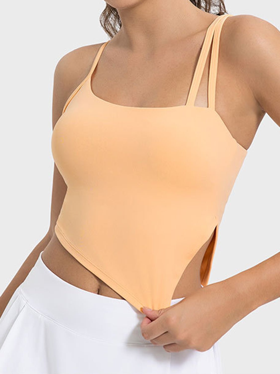 Millennia Slit Asymmetrical Neck Active Cami - GirlyBayActivewearMillennia Slit Asymmetrical Neck Active Cami1001000269318454SherbetGirlyBayMillennia Slit Asymmetrical Neck Active Cami