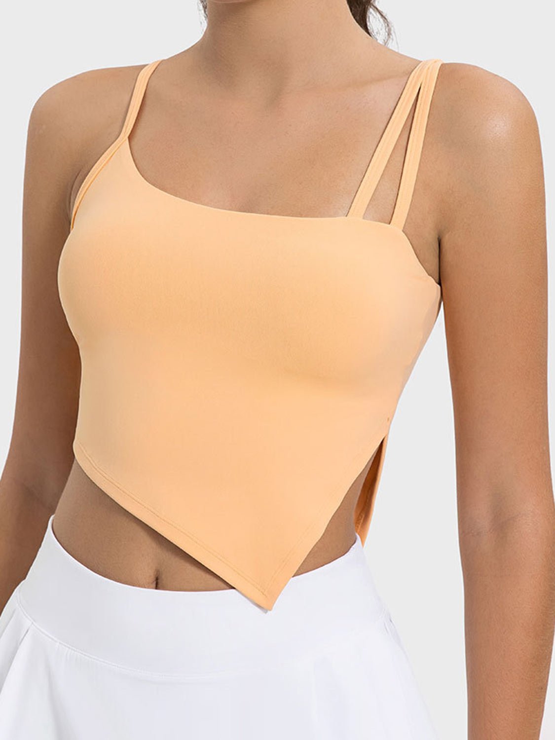 Millennia Slit Asymmetrical Neck Active Cami - GirlyBayActivewearMillennia Slit Asymmetrical Neck Active Cami1001000269318454SherbetGirlyBayMillennia Slit Asymmetrical Neck Active Cami
