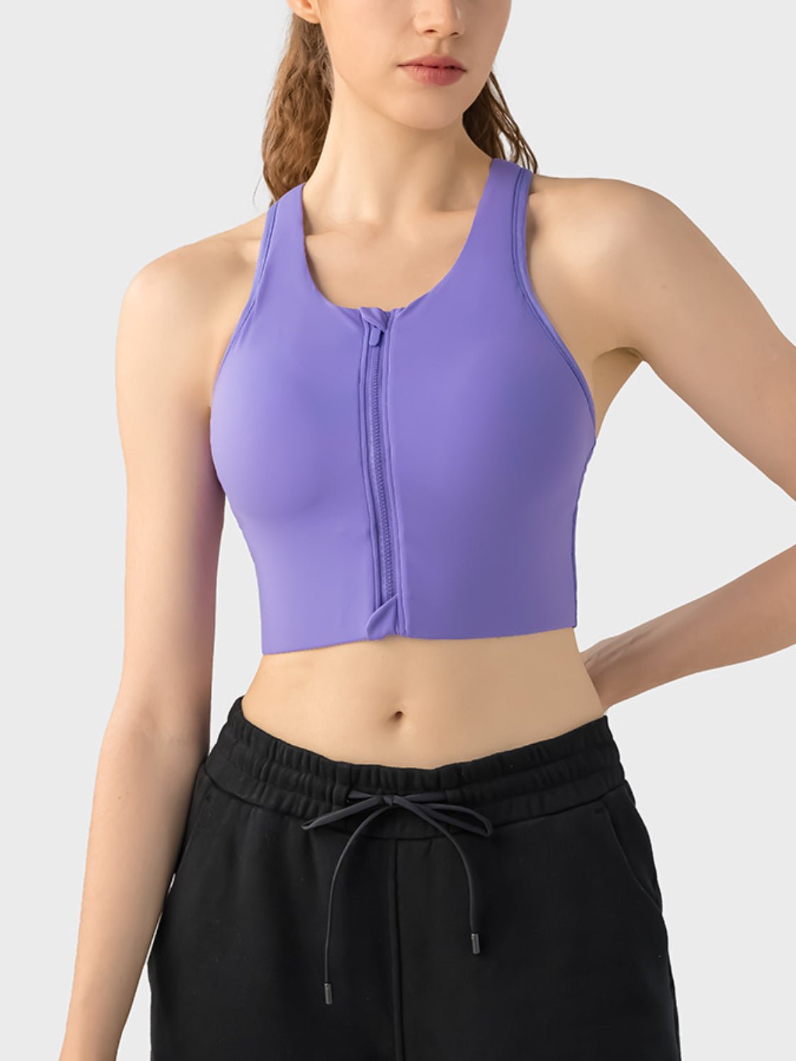 Millennia Wide Strap Sport Bra - GirlyBayActivewearMillennia Wide Strap Sport Bra1010000872924044PurpleGirlyBayMillennia Wide Strap Sport Bra