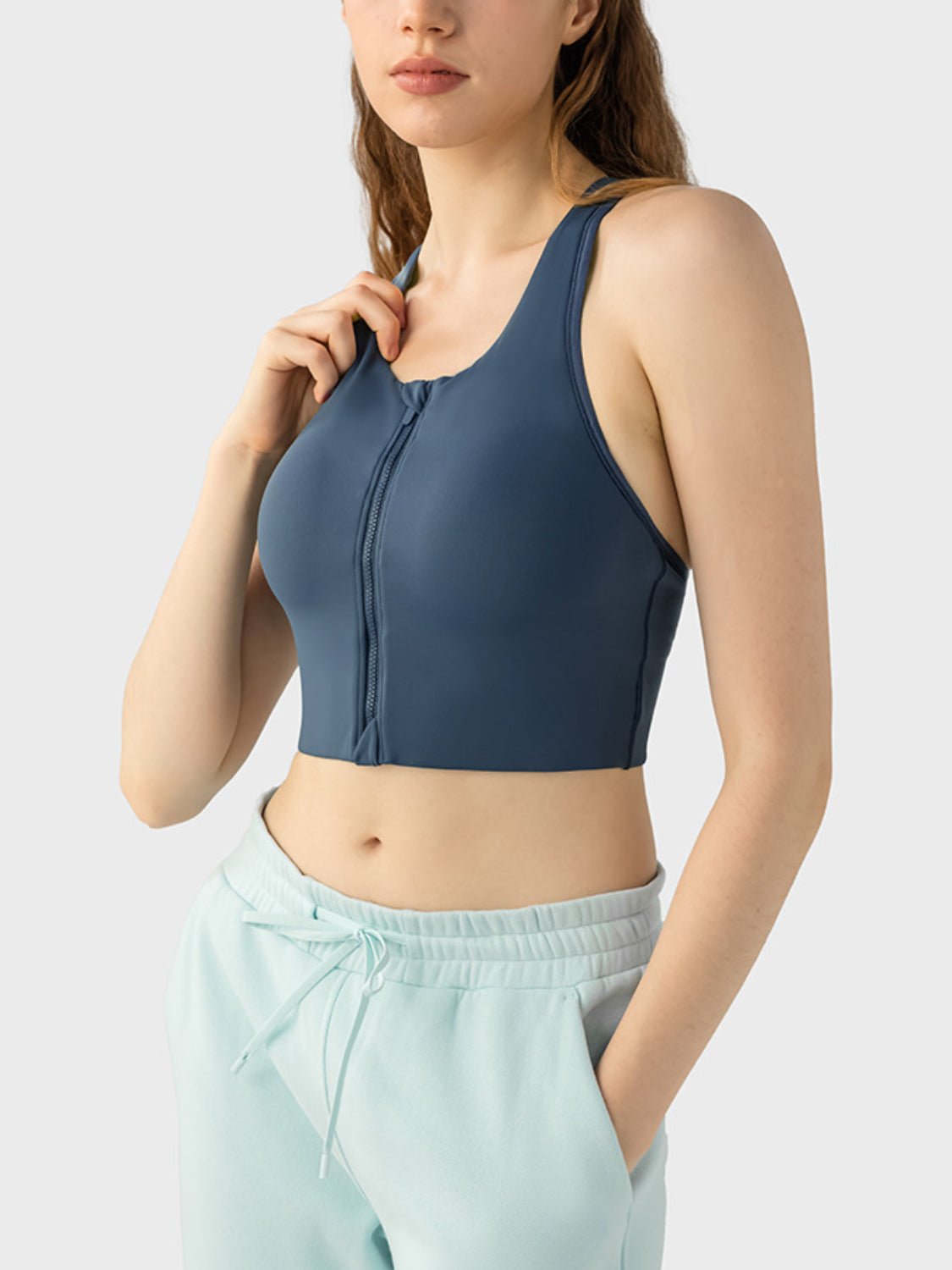 Millennia Wide Strap Sport Bra - GirlyBayActivewearMillennia Wide Strap Sport Bra1010000872945574Dark BlueGirlyBayMillennia Wide Strap Sport Bra