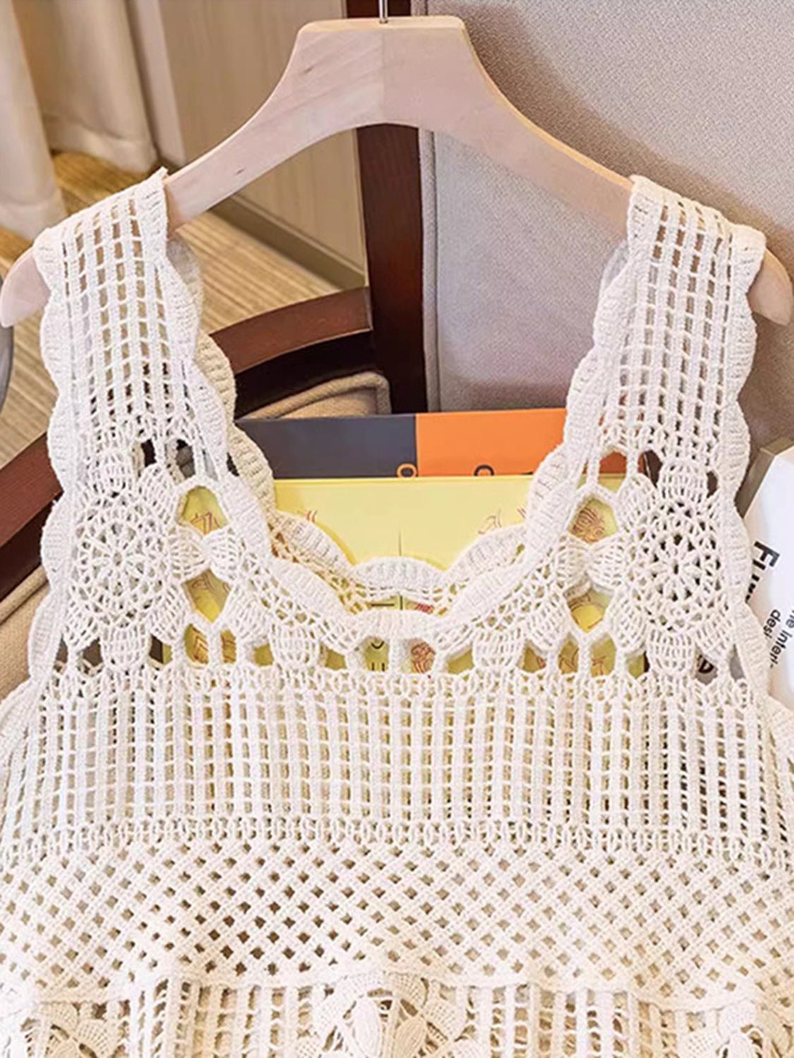 Openwork Scoop Neck Tank - GirlyBayOpenwork Scoop Neck Tank100100407521043One SizeCreamGirlyBayOpenwork Scoop Neck Tank