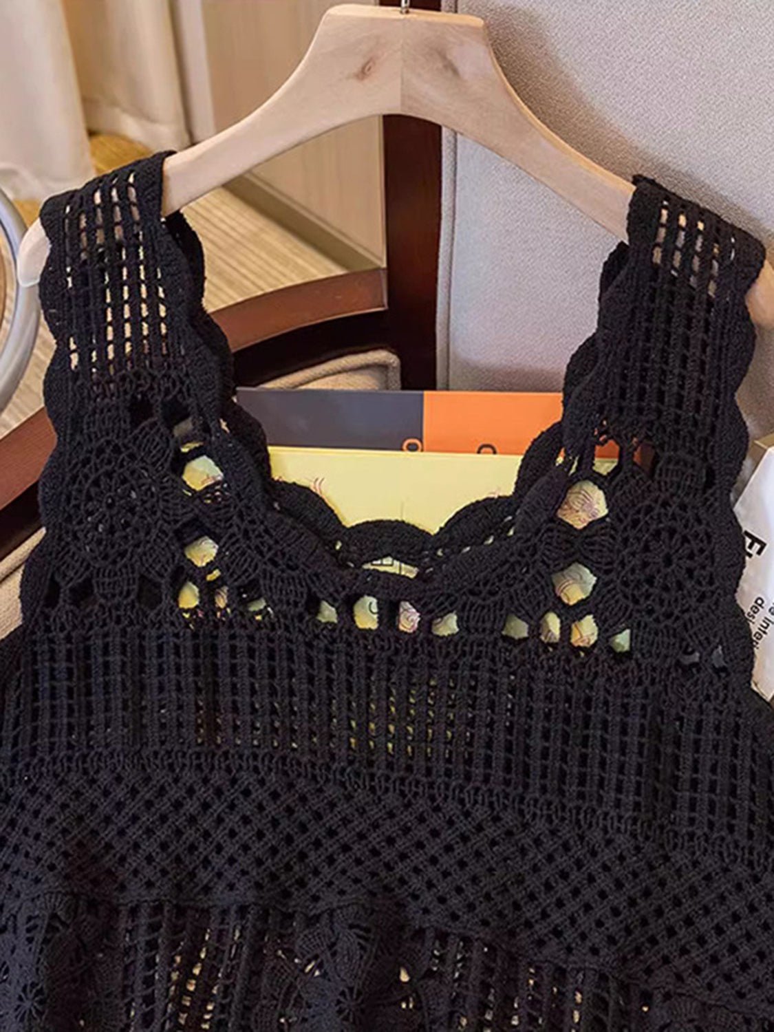 Openwork Scoop Neck Tank - GirlyBayOpenwork Scoop Neck Tank100100407523685One SizeBlackGirlyBayOpenwork Scoop Neck Tank