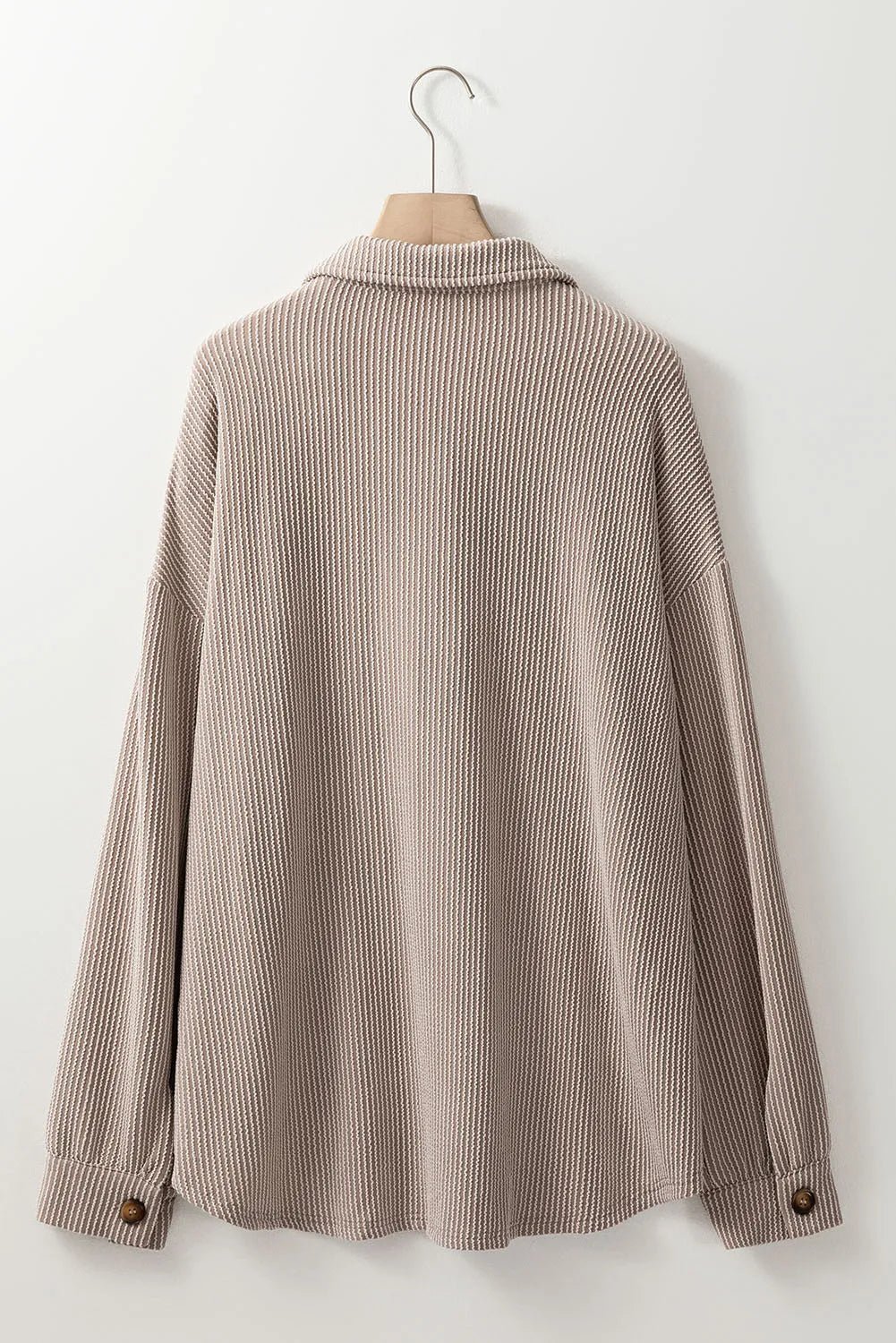 Plus Size Button Up Long Sleeve Jacket - GirlyBayPlus Size ClothesPlus Size Button Up Long Sleeve Jacket1001007736941801XLMochaGirlyBayPlus Size Button Up Long Sleeve Jacket