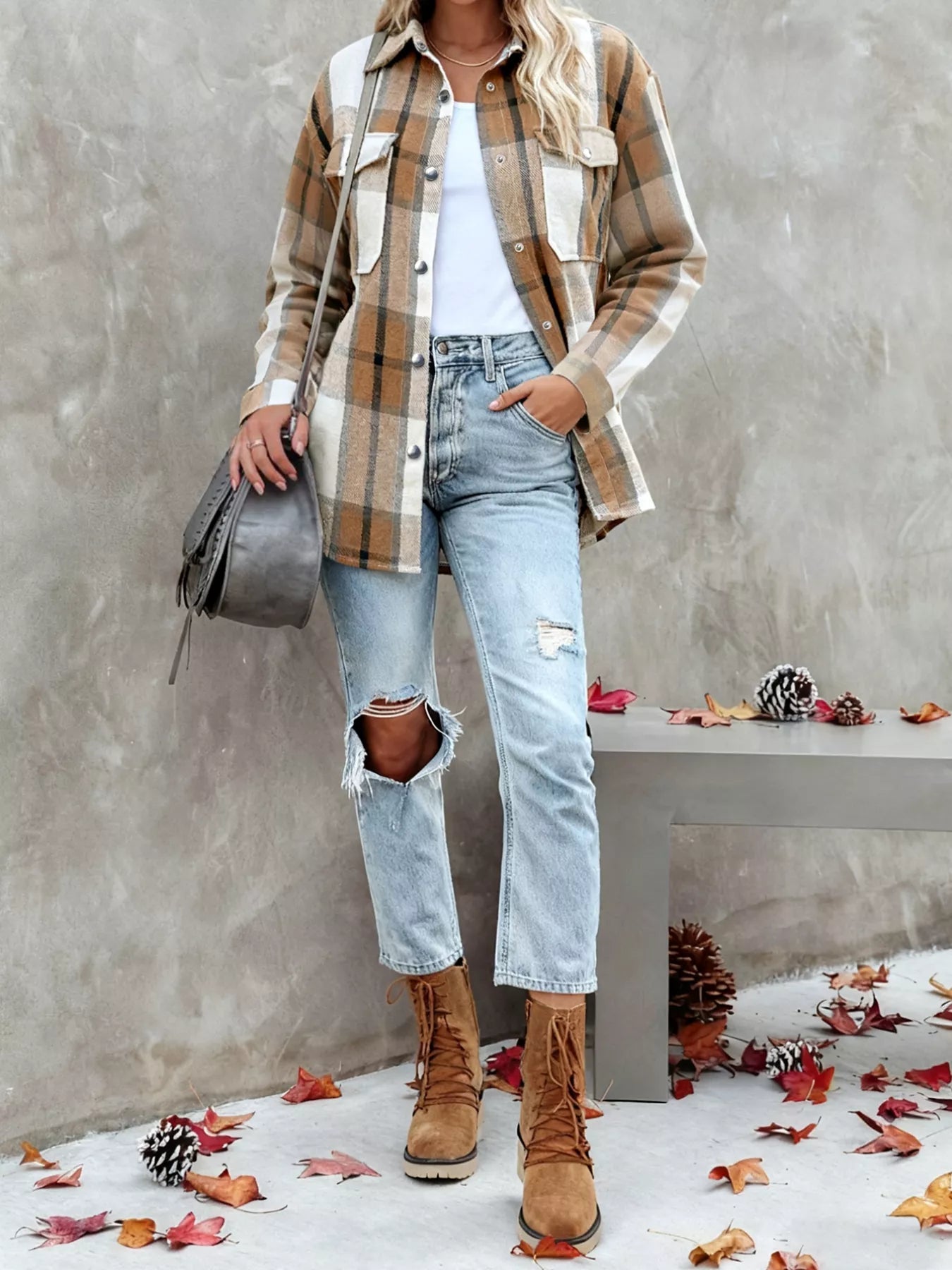 Plus Size Casual Plaid Button - Down Shirt - GirlyBayPlus Size Clothes57ac0ad7 - db31 - 4d99 - a0bd - 336de06c0209 - Max - Origin1001000241811480XLPlaidGirlyBay57ac0ad7 - db31 - 4d99 - a0bd - 336de06c0209 - Max - OriginPlus Size Casual Plaid Button - Down ShirtPlus Size ClothesGirlyBay100100024181148