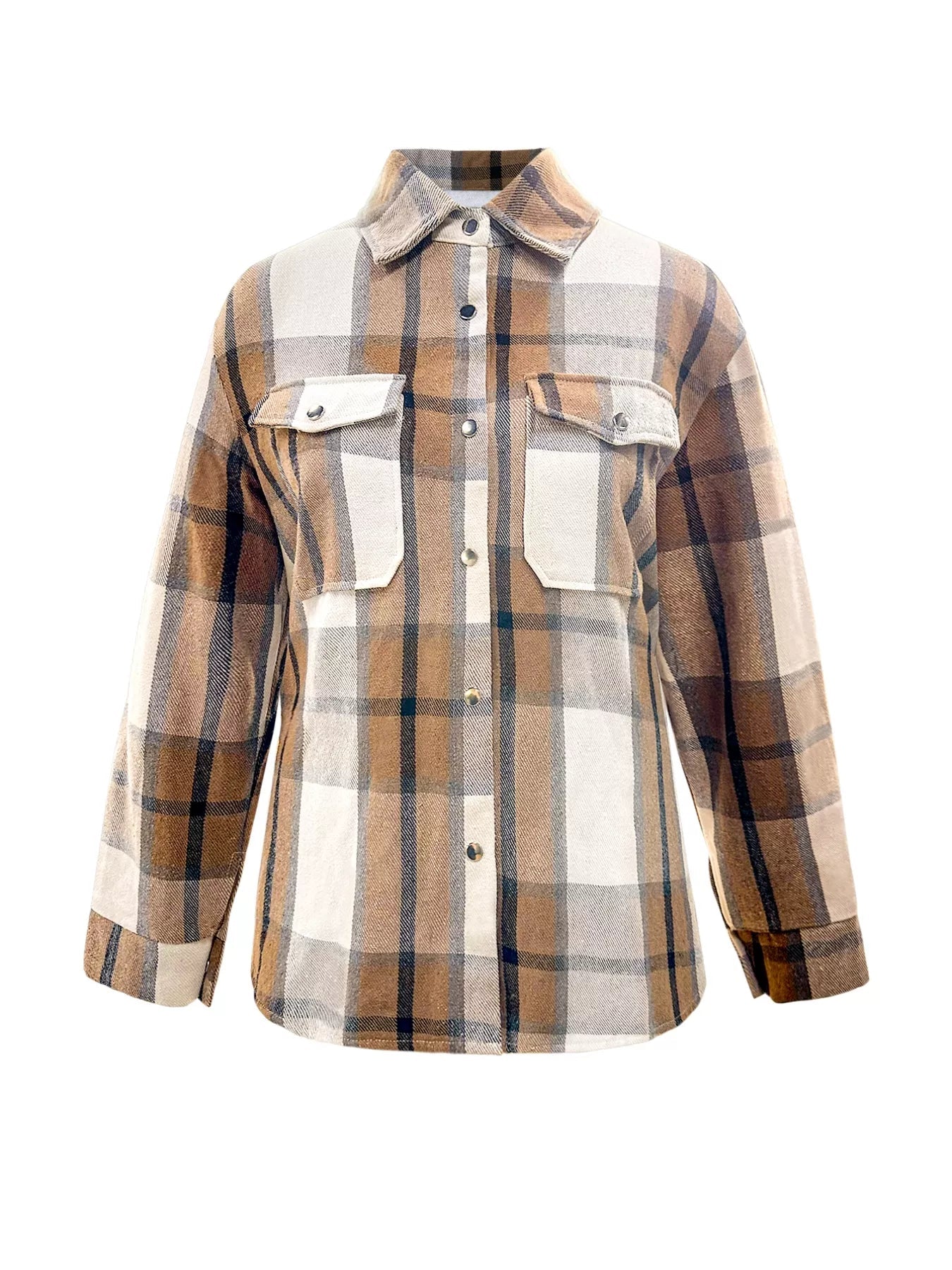 Plus Size Casual Plaid Button - Down Shirt - GirlyBayPlus Size Clothes04221a49 - 4dfc - 4108 - 91b5 - 5bed0124d06a - Max - Origin1001000241811480XLPlaidGirlyBay04221a49 - 4dfc - 4108 - 91b5 - 5bed0124d06a - Max - OriginPlus Size Casual Plaid Button - Down ShirtPlus Size ClothesGirlyBay100100024181148