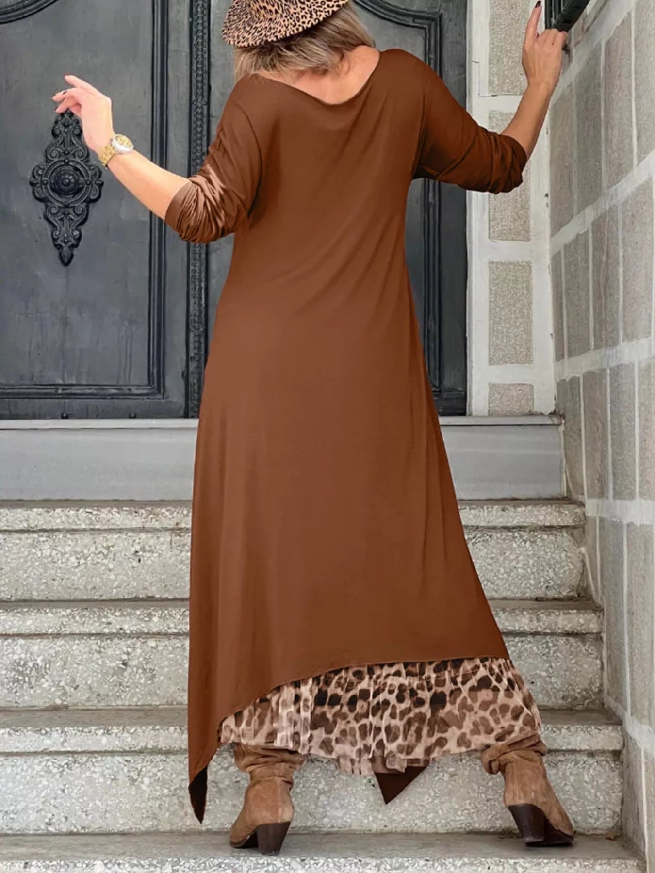 Plus Size Leopard Print Asymmetrical Hem Midi Dress - GirlyBayPlus Size Clothes22ab2915 - 88d2 - 4e05 - ae5c - c7d760b65a6e - Max - Origin1001009397814750XLCaramelGirlyBay22ab2915 - 88d2 - 4e05 - ae5c - c7d760b65a6e - Max - OriginPlus Size Leopard Print Asymmetrical Hem Midi DressPlus Size ClothesGirlyBay100100939781475