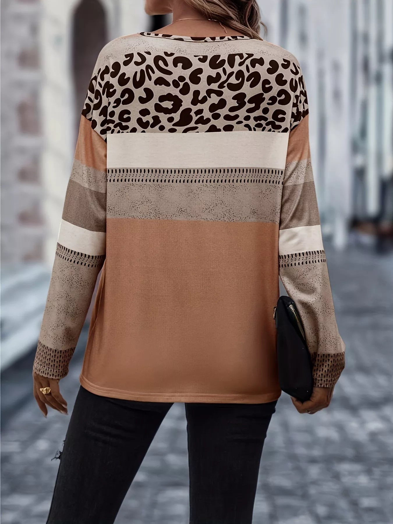 Plus Size Leopard Print Color Block Long Sleeve T-Shirt - GirlyBaySweatshirts & Hoodies9a4760689fad47c28449a5272ad01423 - Max - Origin1001001055257181XLCamelGirlyBay9a4760689fad47c28449a5272ad01423 - Max - OriginPlus Size Leopard Print Color Block Long Sleeve T-ShirtSweatshirts & HoodiesGirlyBay100100105525718