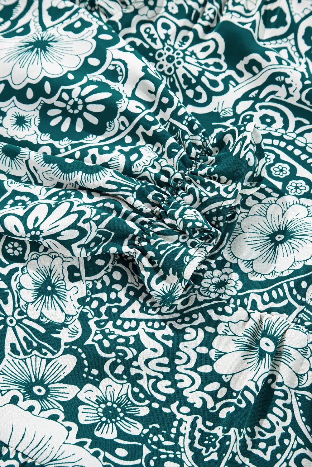 Plus Size Ruffled Printed Flounce Sleeve Dress - GirlyBayPlus Size ClothesPlus Size Ruffled Printed Flounce Sleeve Dress1001002868810161XLFrench BlueGirlyBayPlus Size Ruffled Printed Flounce Sleeve Dress