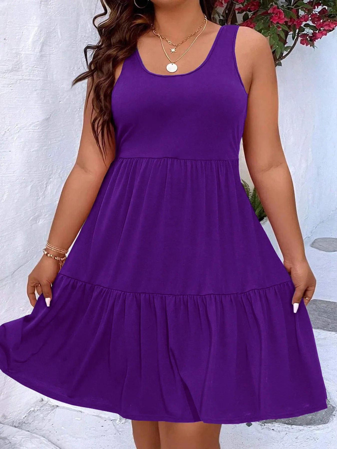 Plus Size Tiered Scoop Neck Tank Dress - GirlyBayCasual Dressesccf6c5d36d3a4d99998c1d0f629407f4 - Max - Origin100100321225200XLPurpleGirlyBayccf6c5d36d3a4d99998c1d0f629407f4 - Max - OriginPlus Size Tiered Scoop Neck Tank DressCasual DressesGirlyBay100100321225200