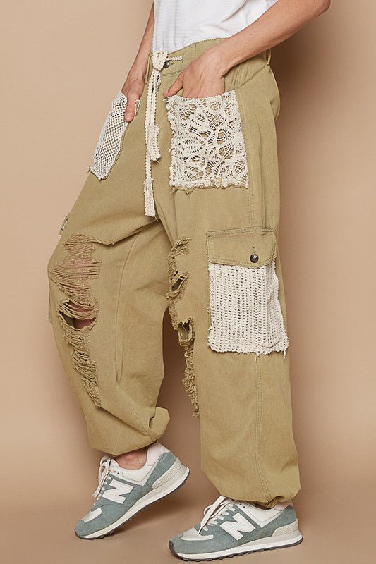 POL Crochet Patch Distressed Washed Jeans - GirlyBayCasual DressesPOL Crochet Patch Distressed Washed Jeans100100234311181SOliveGirlyBayPOL Crochet Patch Distressed Washed Jeans