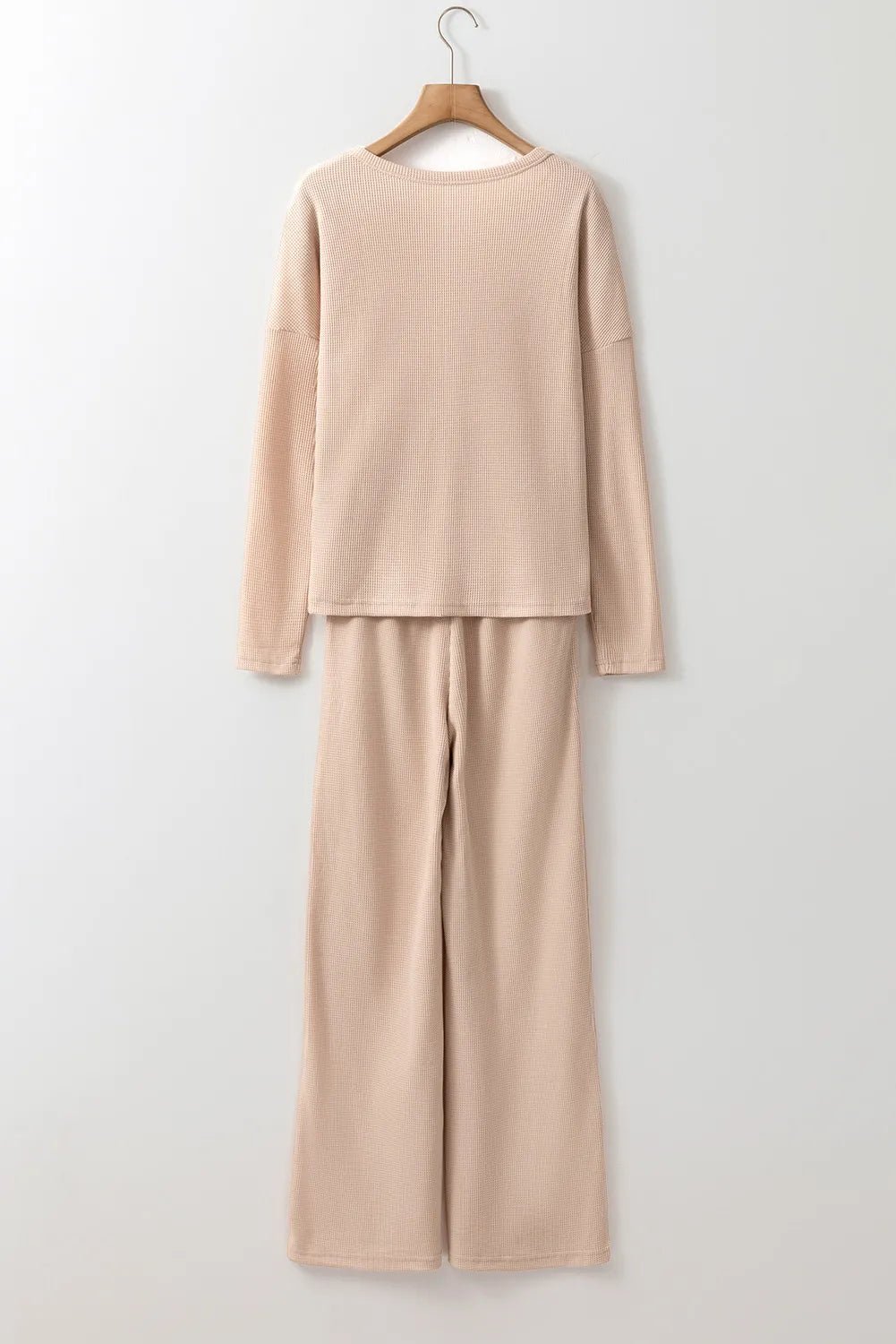 Round Neck Long Sleeve Top and Drawstring Pants Lounge Set - GirlyBayLoungewear & UnderwearRound Neck Long Sleeve Top and Drawstring Pants Lounge Set100100367906508STanGirlyBayRound Neck Long Sleeve Top and Drawstring Pants Lounge Set