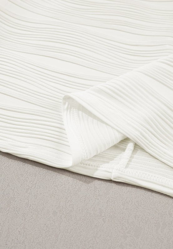 Texture Round Neck Long Sleeve Sweatshirt - GirlyBaySweatshirts & HoodiesTexture Round Neck Long Sleeve Sweatshirt100100770652230MWhiteGirlyBayTexture Round Neck Long Sleeve Sweatshirt