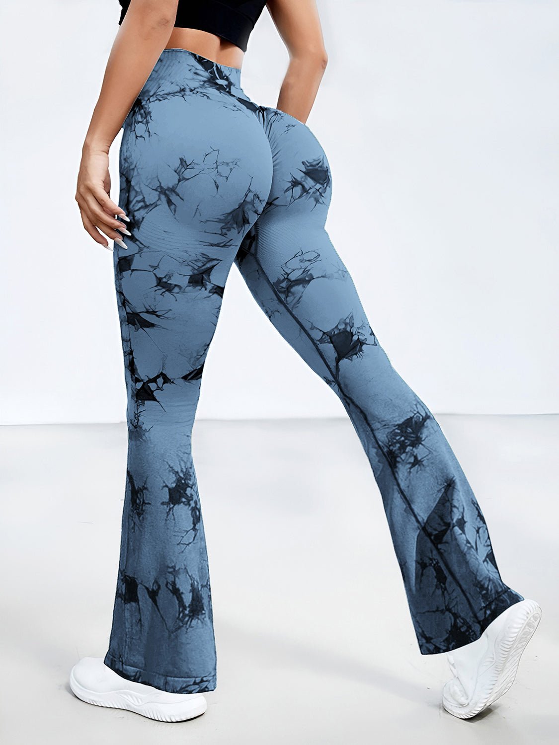 Tie - Dye High Waist Active Leggings - GirlyBayActivewearTie - Dye High Waist Active Leggings100100641495385SLight BlueGirlyBayTie - Dye High Waist Active Leggings