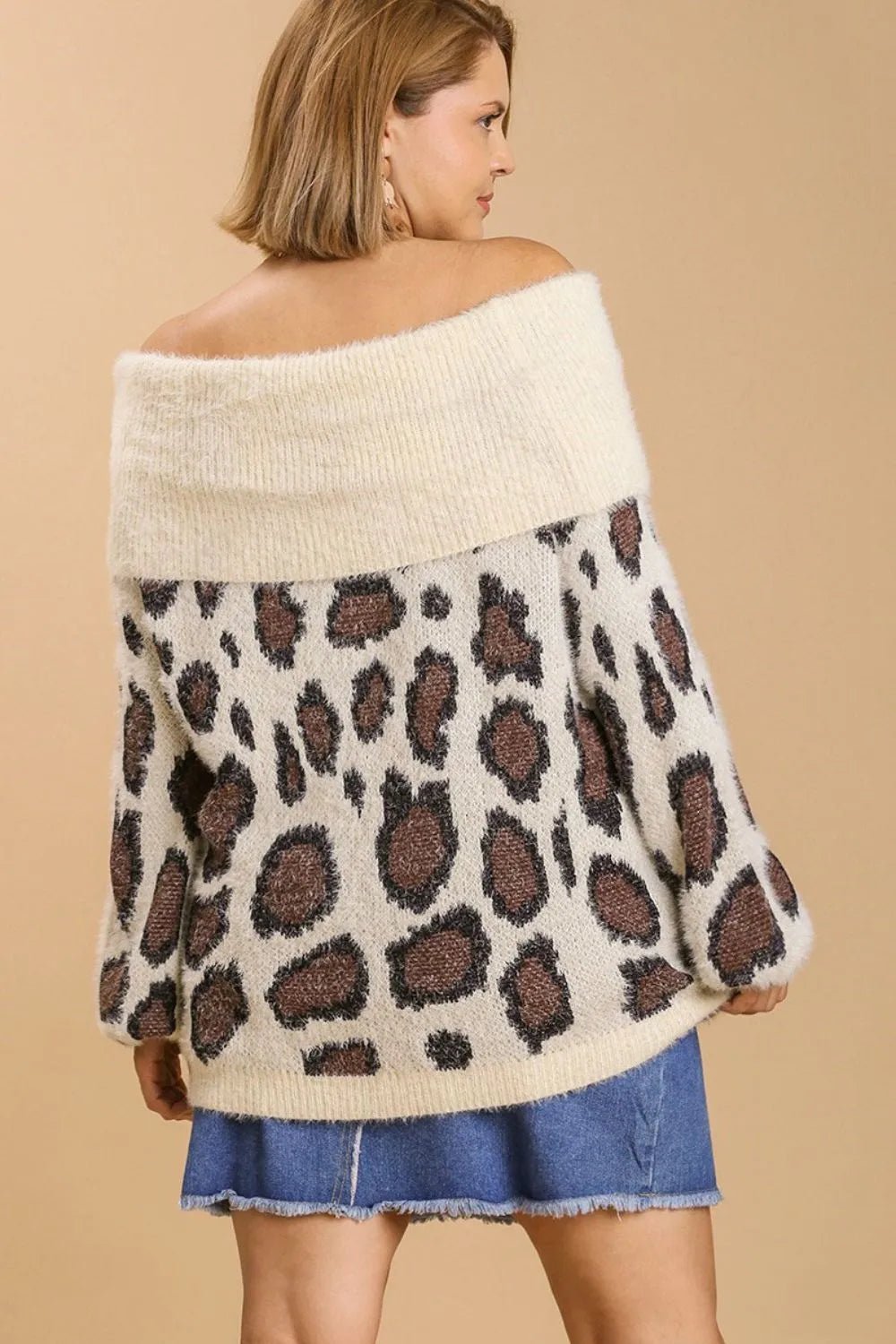 Umgee Full Size Leopard Off - Shoulder Long Sleeve Sweater Plus Size - GirlyBayPlus Size Clothes0ed22402 - 9356 - 4ee3 - 9c15 - fb7122b36a88 - Max100100406291859SCREAMMIXGirlyBay0ed22402 - 9356 - 4ee3 - 9c15 - fb7122b36a88 - MaxUmgee Full Size Leopard Off - Shoulder Long Sleeve Sweater Plus SizePlus Size ClothesGirlyBay100100406291859