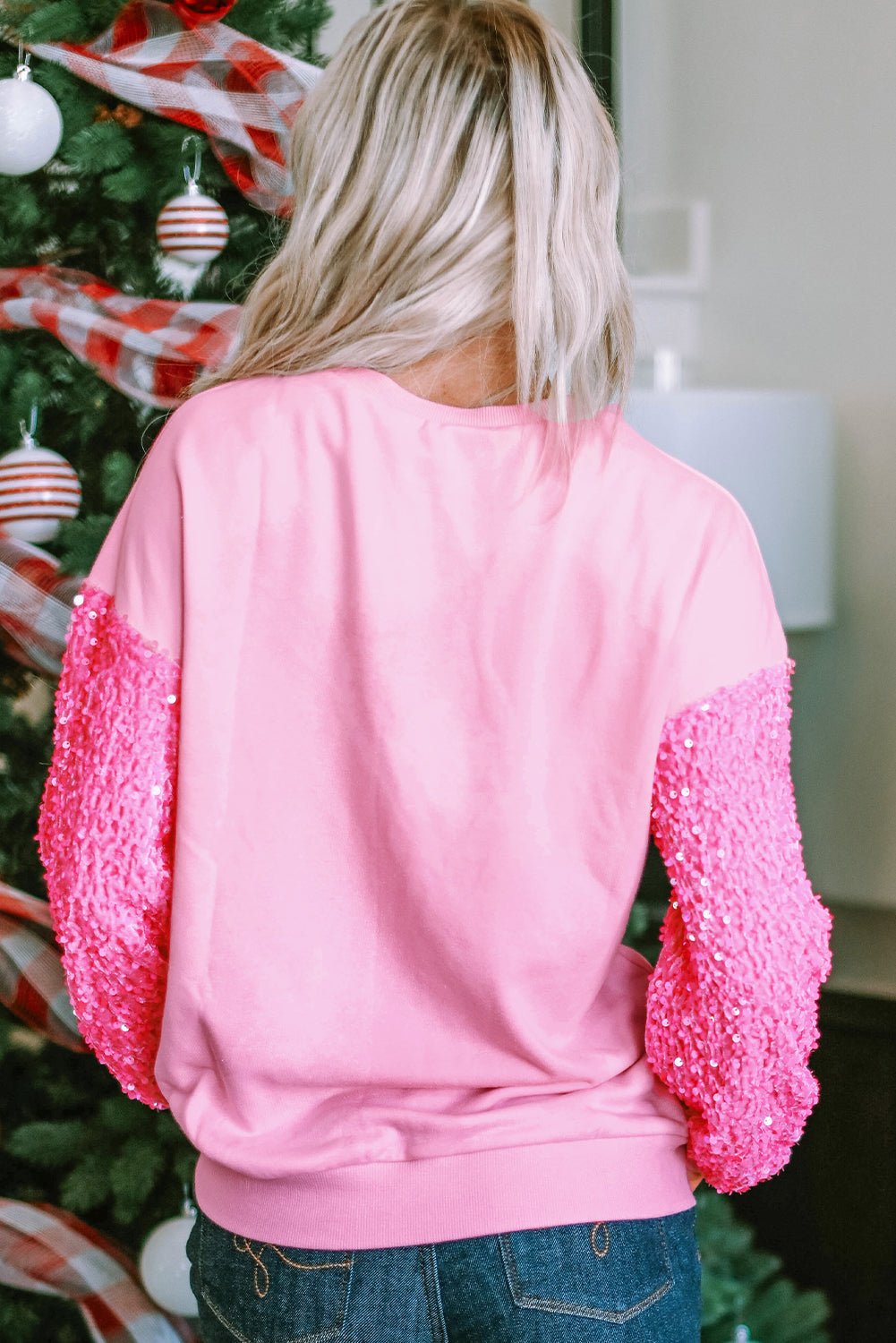 Valentine’s Day Sequin Heart Long Sleeve Sweatshirt - GirlyBaySweatshirts & HoodiesValentine’s Day Sequin Heart Long Sleeve Sweatshirt100100967297942SFuchsia PinkGirlyBayValentine’s Day Sequin Heart Long Sleeve Sweatshirt