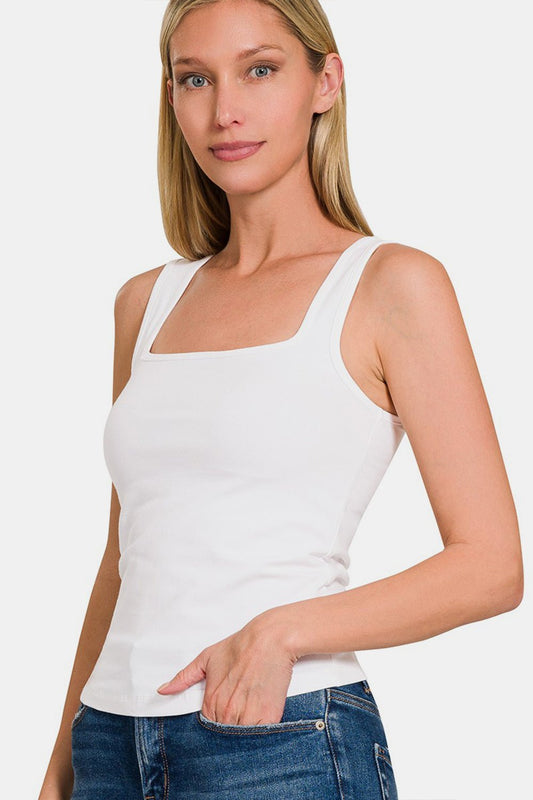 Zenana Square Neck Cropped Tank - GirlyBayZenana Square Neck Cropped Tank100100267401583SWhiteGirlyBayZenana Square Neck Cropped Tank